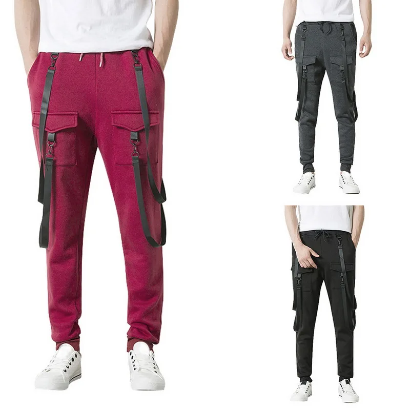 sweatpants with zipper pockets mens