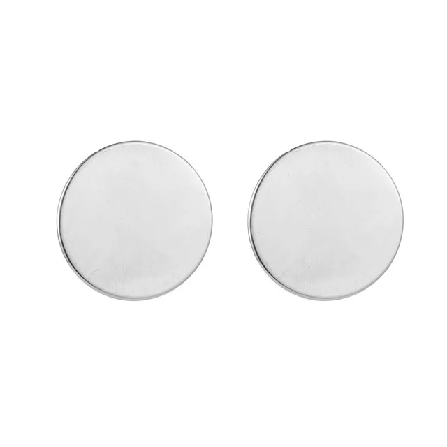 НОВЫЕ геометрические серьги для женщин золотого/серебряного цвета круглые квадратные Подвесные серьги женские современные ювелирные аксессуары - Окраска металла: e324yin