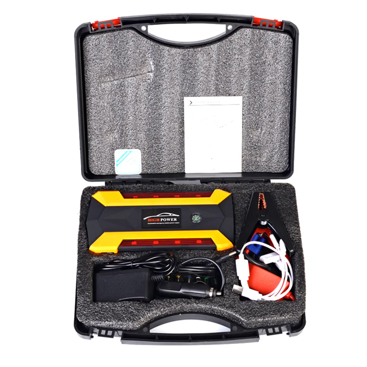 Carro de Emergência Dispositivo de Partida Impulsionador de Partida do Carro para Carregador de Bateria de Carro ir para Iniciantes Power Bank Portátil 89800mah 4usb 12v 17 4usb power bank 12v dispositivo de partida