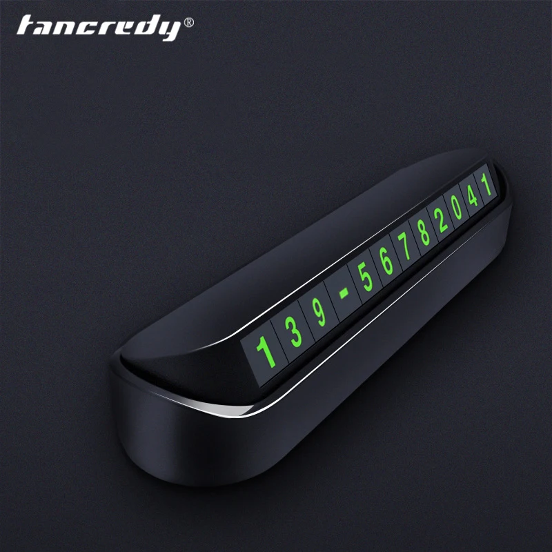 Car Parking Card Phone Number Plate Stickers Temporary Park Stop In Car-styling Automobile Accessories Assitance | Автомобили и