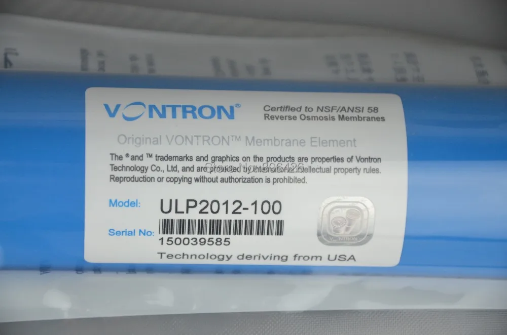 100GPD RO мембрана ULP2012-100 для жилого фильтр воды для обратного осмоса
