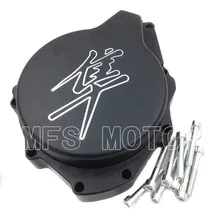 Left side Engine Stator cover For Suzuki Hayabusa GSXR1300 1999-2015 Black Motorcycle Accessories Left side Engine Stator cover For Suzuki Hayabusa GSXR1300 1999-2015 Black Motorcycle Accessories