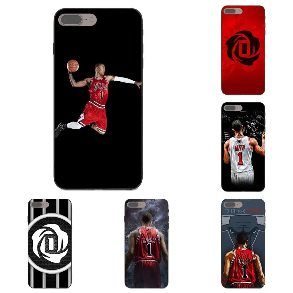 

Soft TPU Top Selling Basketballer Derrick Rose For Xiaomi Redmi Note 2 3 4 4A 4X 5 5A 6 6A 7 Go Plus Pro S2 Y2