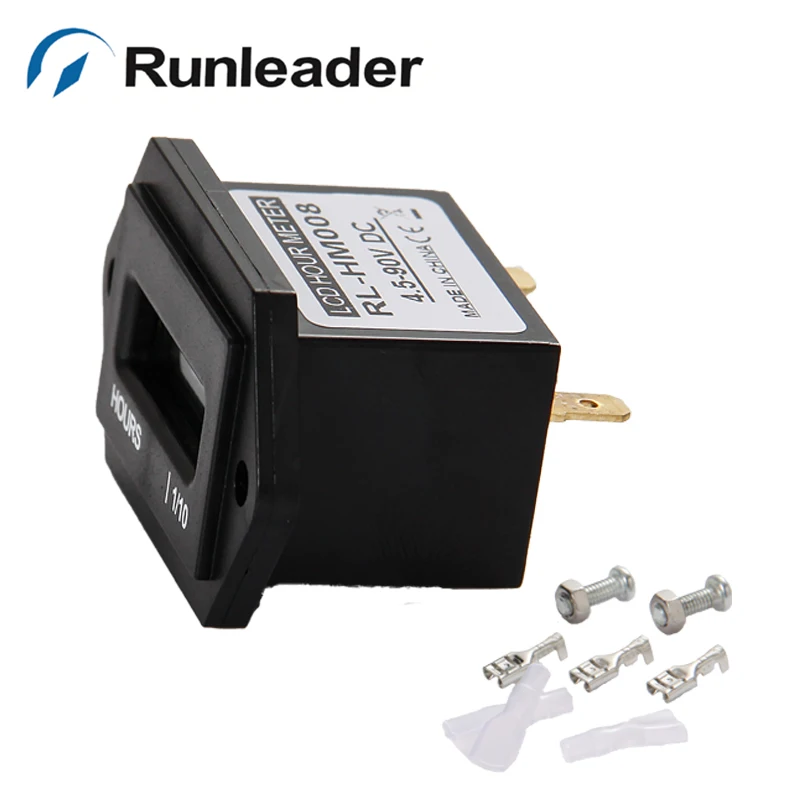 RL HM008 DC 4 5 90V LCD счетчик часов для морской лодки молоко транспортное промышленное