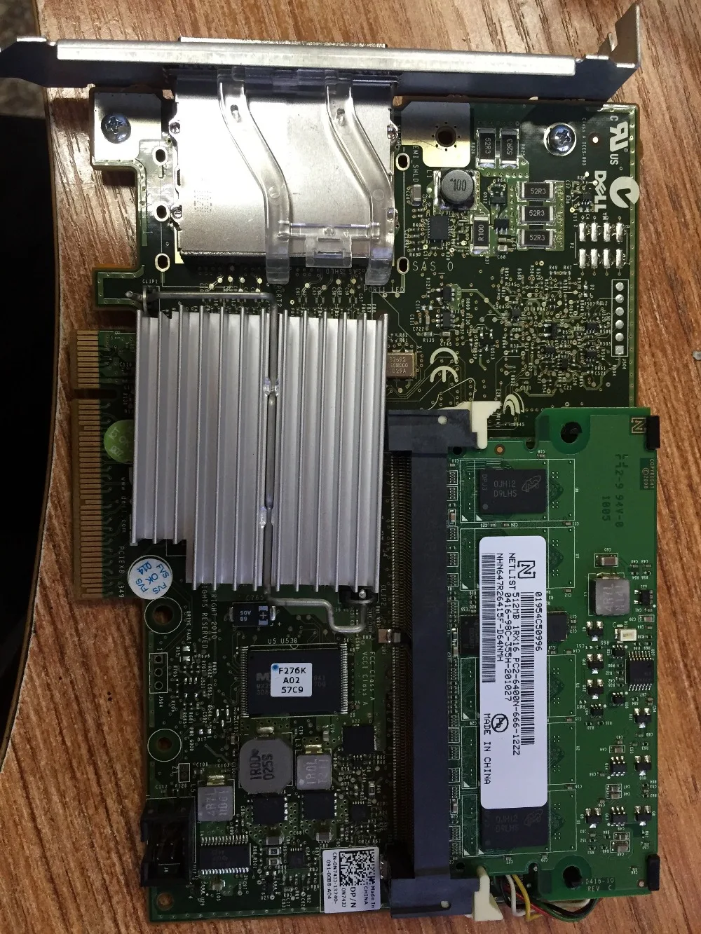 Raidstorage PowerEdge RAID-контроллер H800 N743J 8 Порт 512 Мб кэш-память 6 ГБ/сек. RAID0.1.5.6 карты
