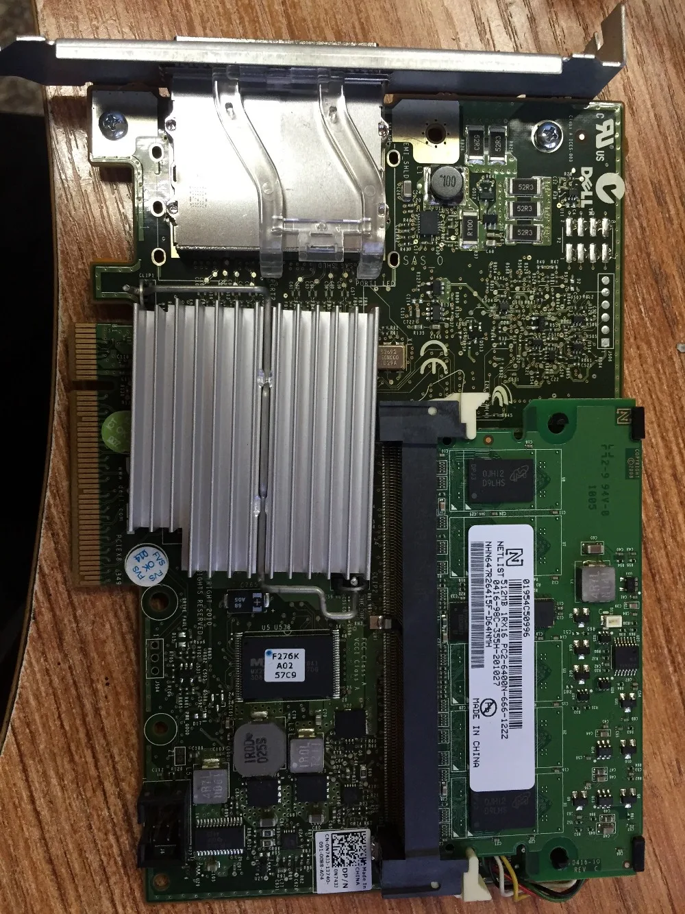 RaidStorage PowerEdge RAID контроллер H800 N743J 8 port 512 Мб кэш-памяти 6 ГБ/сек. RAID0.1.5.6 карта |
