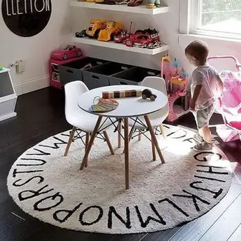 

Baby Play Mats Game Racing Mat Soft Cotton Kids Crawling Carpet Bed Stroller Letter Activity protection Blanket Durable 2019 New