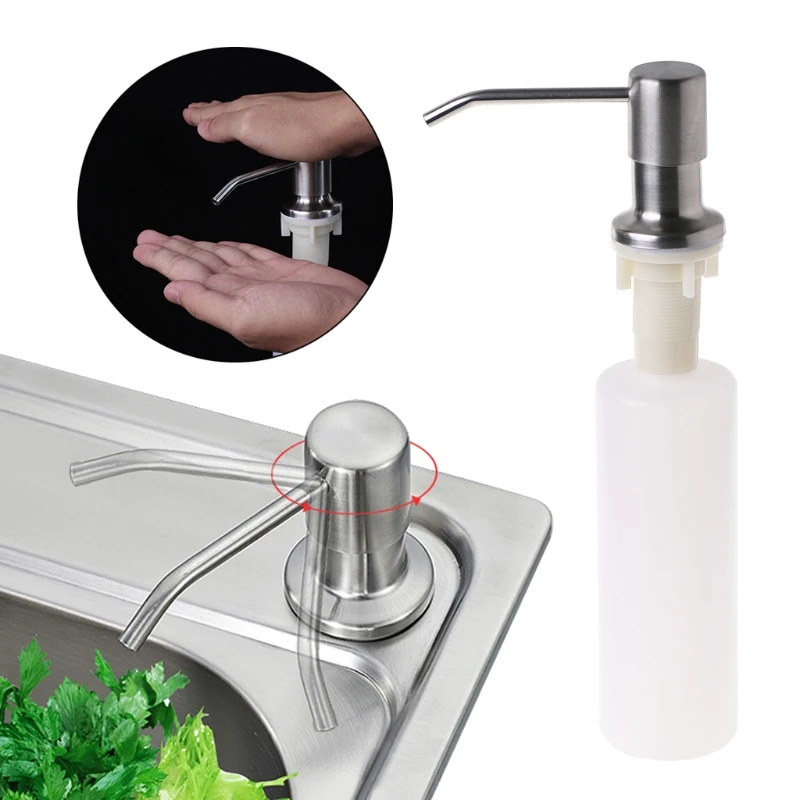 

Kitchen Bathroom Soap Dispenser Countertop Lotion Essential Oils Container