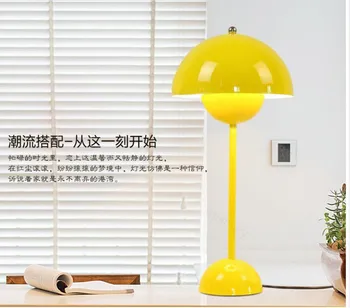 

Nordic living room study table lamp fashion bedroom bedside lamp hotel table light modern minimalist lamps LED lights 110-220V