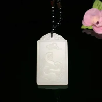 

h53#Exquisite Hetian Brand Sanyang Kaitai Pendant