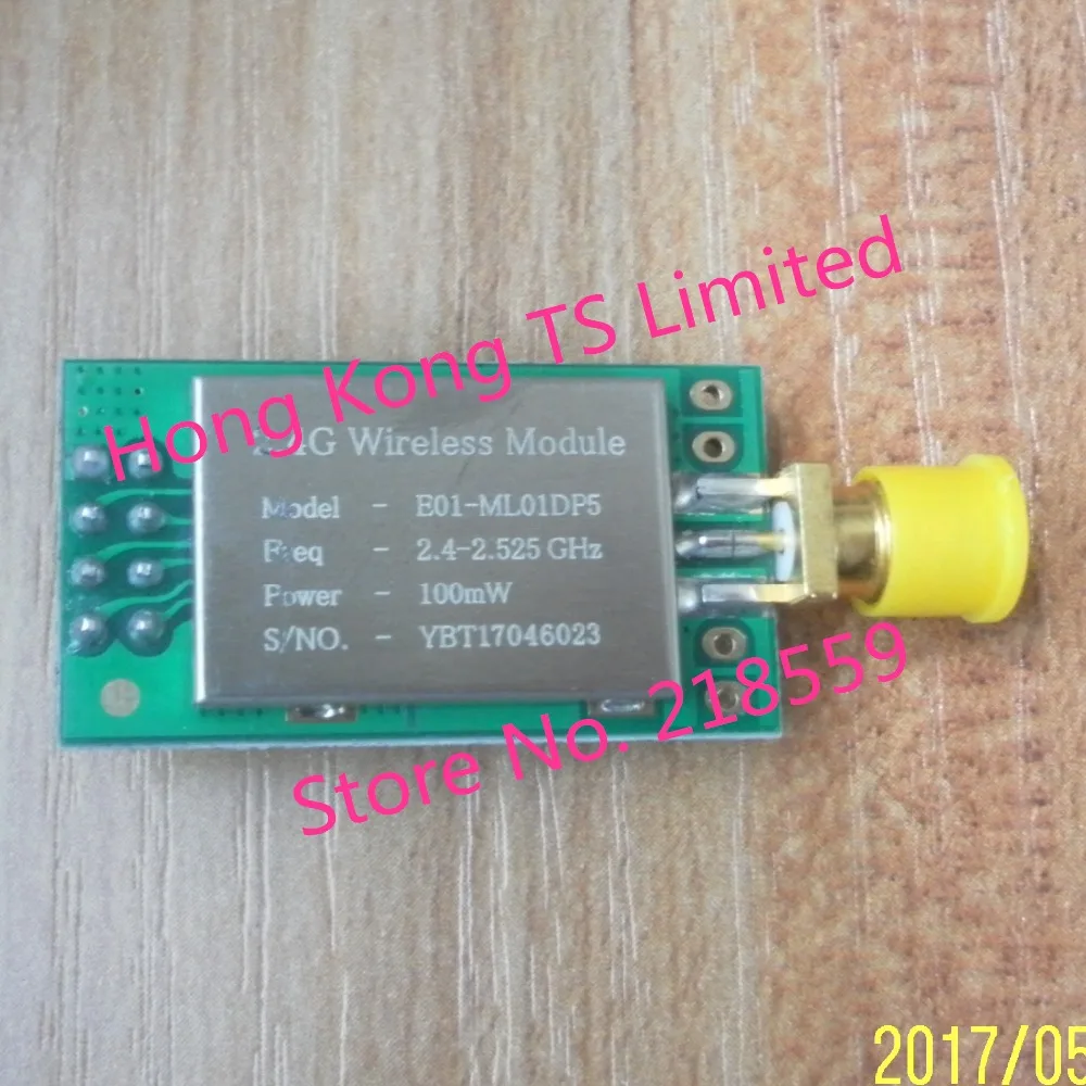 E01-ML01DP5 Long Range 100mW 20dBm 2100m SPI NRF24L01+PA+LNA 2.4GHz RF Wireless Transceiver Module | Электроника