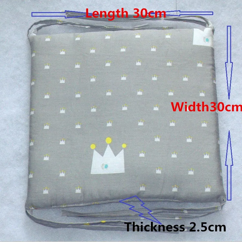 6 шт./упак. для детской кроватки, детская кроватка бампер кровать протектор детские дышащие колготки защита для кроватки подушки для детей ясельного возраста детские постельные принадлежности