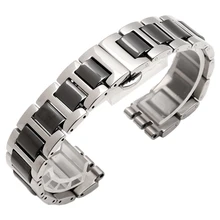 17 мм сменный ремешок для часов Swatch специальный конец керамика со стальным ремешком браслет с инструментом запасные части для часов