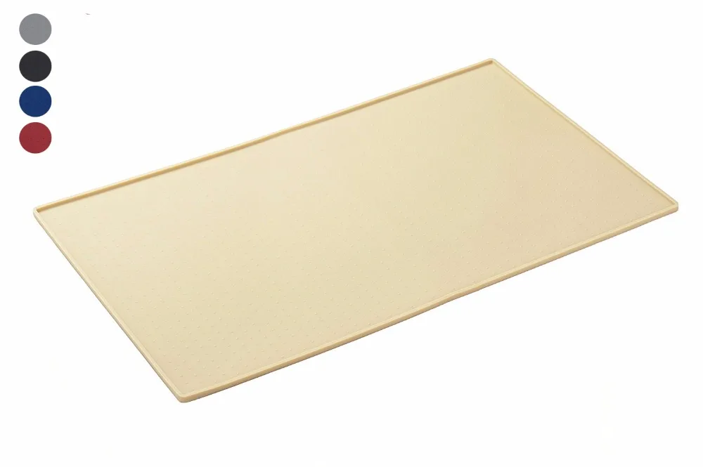 

60*40cm.Pet Multi-function High Quality Silicone Mat Waterproof Anti-Slip Bowl Placemat Dog Cat Food Feeding Mat.Large.