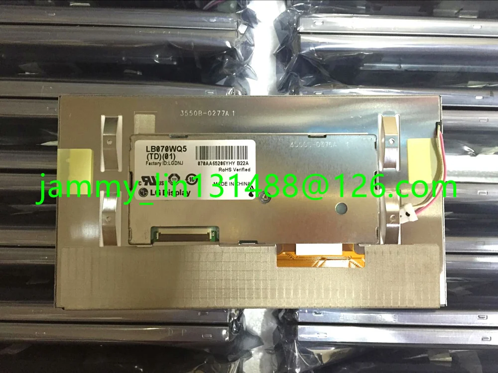 100% абсолютно новый 7-дюймовый LB070WQ5 LB070WQ5-TD01 (TD) (01) для автомобиля Buick Regal GPS навигация