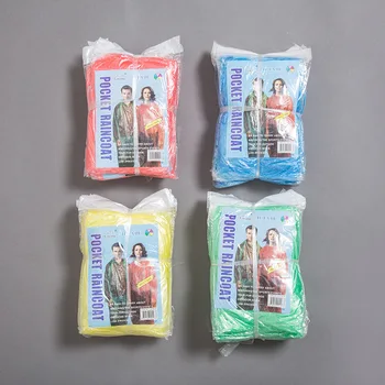 

PE Adult Disposable Raincoat Casacas Para Mujer Rain Coat Camping Home Decoration Accessories