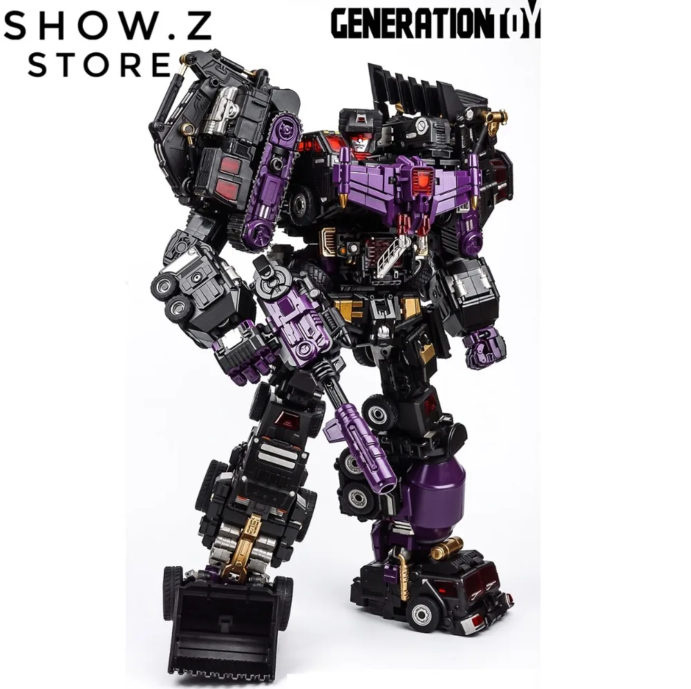 

[Show.Z Store] Generation Toy GT-88 BlackJudge Devastator Black Metallic Painted Version Action Transformation Fig