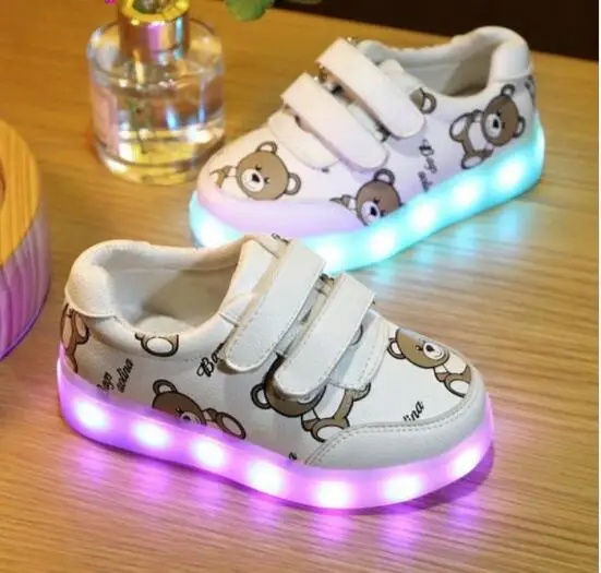 أطفال led usb شحن متوهجة أحذية رياضية الأطفال هوك حلقة الأزياء مضيئة للبنات بنين الرجال النساء أحذية تزلج