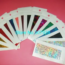 15 дизайнов x новая горячая переводная Фольга для ногтей наклейки для DIY украшения для ногтей- Оптом