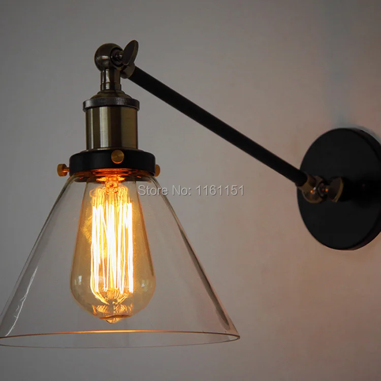 

Free shipping 5027L replica designer Edison industrial vintage wall lamp