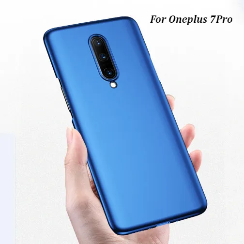 

Hard PC Case For OnePlus 7 Pro Matte Frosted Back Cover For OnePlus 7Pro 1+7 Pro 6T 6 5 Luxury Ultra Thin Case For 1+6T 1+5T 1+5