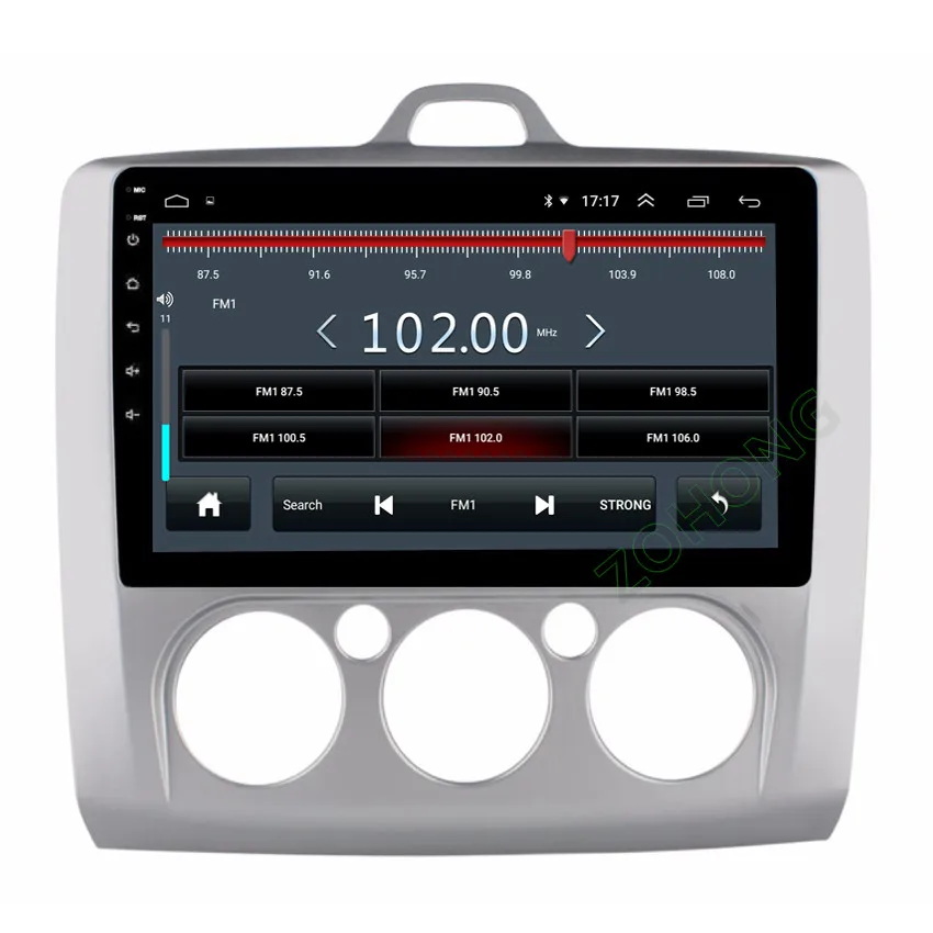 Perfect 2.5D Android 9.0 car dvd Multimedia player GPS for for Ford Focus 2 2004 2005 2006 2007 2008 2009 2010 2011 navigation Radio BT 4