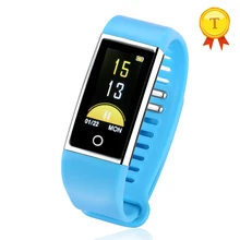 Новейший Смарт сердечного ритма измерять кровяное давление оксиметр мониторинга IP67 водонепроницаемый спортивной деятельности smartband браслет