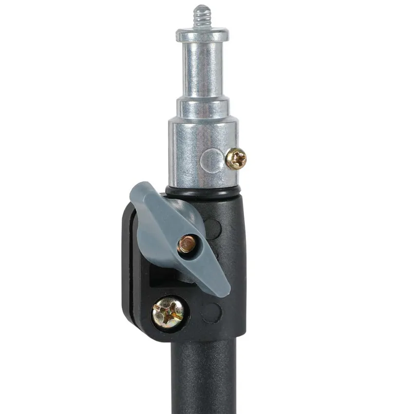 Light Weight 75cm/29.53in Table Steel Metal Tripod mini Light Stand w/ 1/4" Screw for Photo Studio Led Lamp, Max Load 2kg/4.4lb