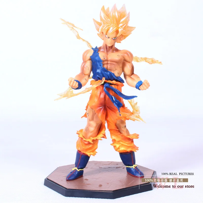 

Dragon Ball Z Super Saiyan Son Goku PVC Action Figure Collectible Toy with Retail Box