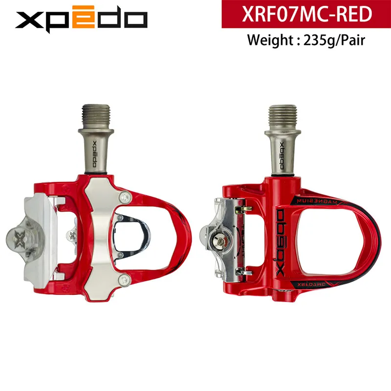 Wellgo Xpedo XRF07MC Магний дорожный велосипед из сплава бесклипсовая педаль с 2 парами look