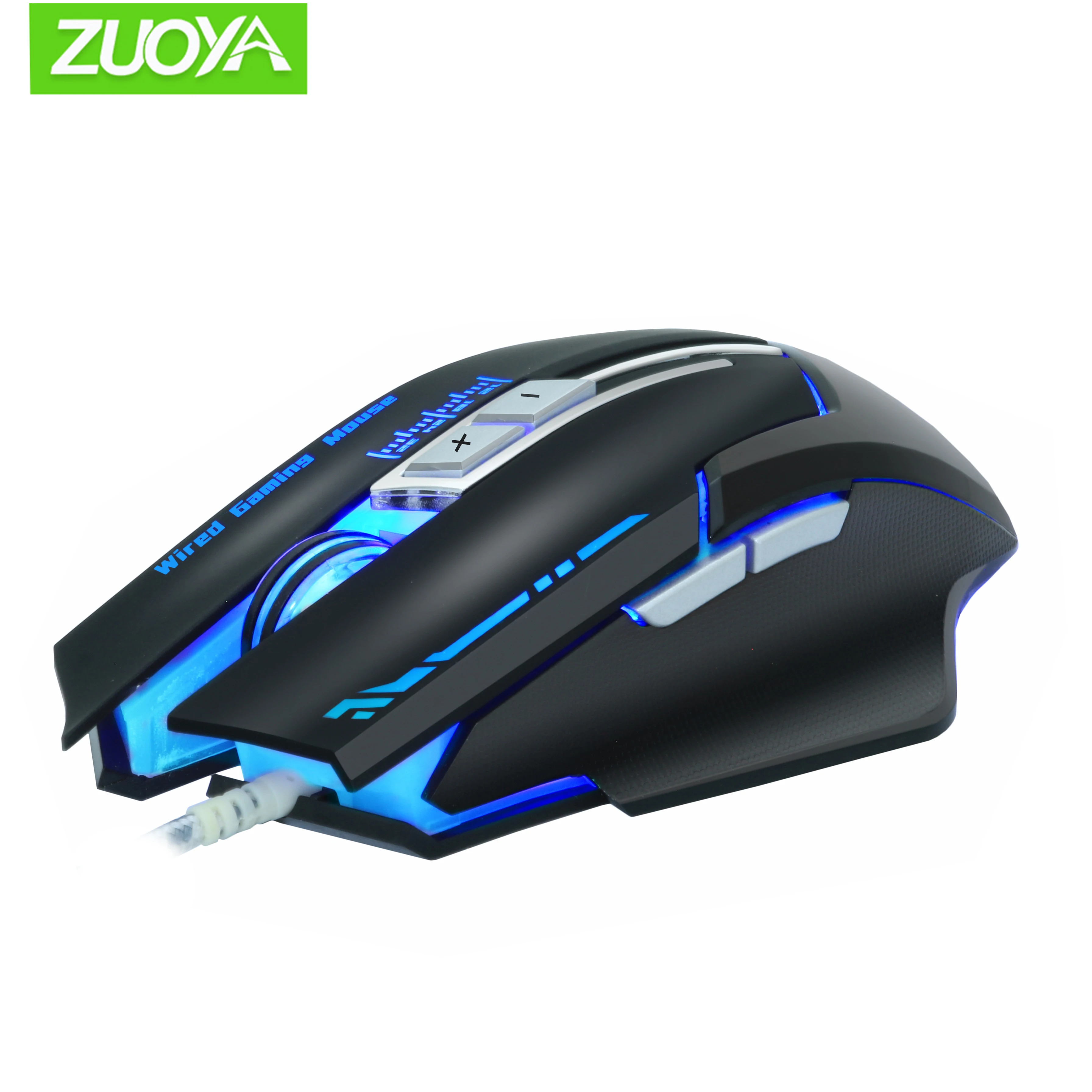 

ZUOYA 5500 DPI optical professional gaming mouse Wired game mice LED backlit USB For LOL CS Gamer laptop PC