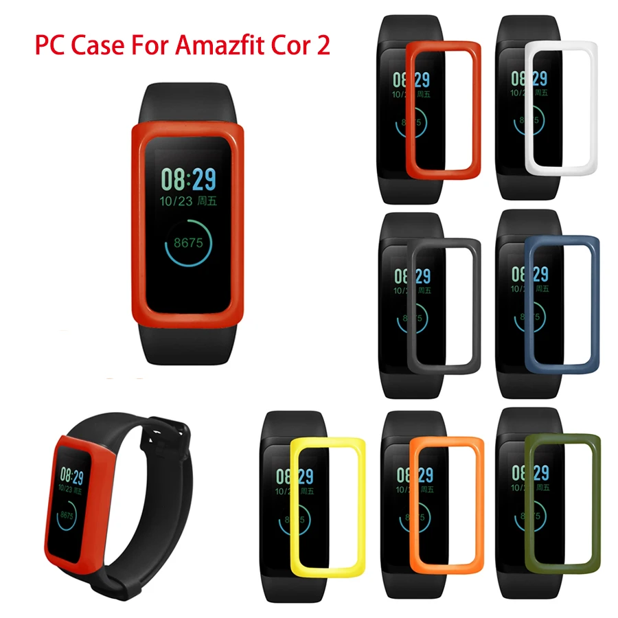 Тонкий красочный ПК Защитный чехол для Xiaomi Huami Amazfit Cor 2 Midong защитный чехол для Xiaomi чехол для смарт часов