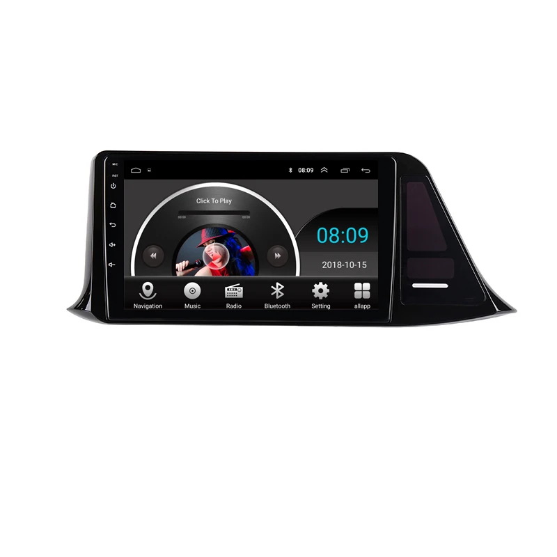 Top 9" 2.5D IPS Android 8.1 Car DVD Multimedia Player GPS For Toyota C-HR C HR CHR 2016 2017 2018 audio radio stereo navigation 16