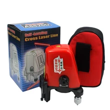 Acuangle A8826D красный Nivel лазерный уровень 2 линии 1 точка Мини Портативный 360 самонивелирующийся Крест линии лазер строительные инструменты AK435