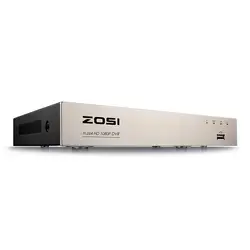 ZOSI 4 в 1 видеонаблюдения DVR 8CH безопасности TVI DVR H.264 1080 P цифрового видео Регистраторы HDMI видеовыход Поддержка iPhone телефона Android