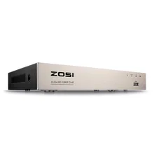 ZOSI 4 in 1 CCTV DVR 8CH Security TVI DVR H.264 1080P Digital Video Recorder HDMI Video Output Support iPhone Android Phone