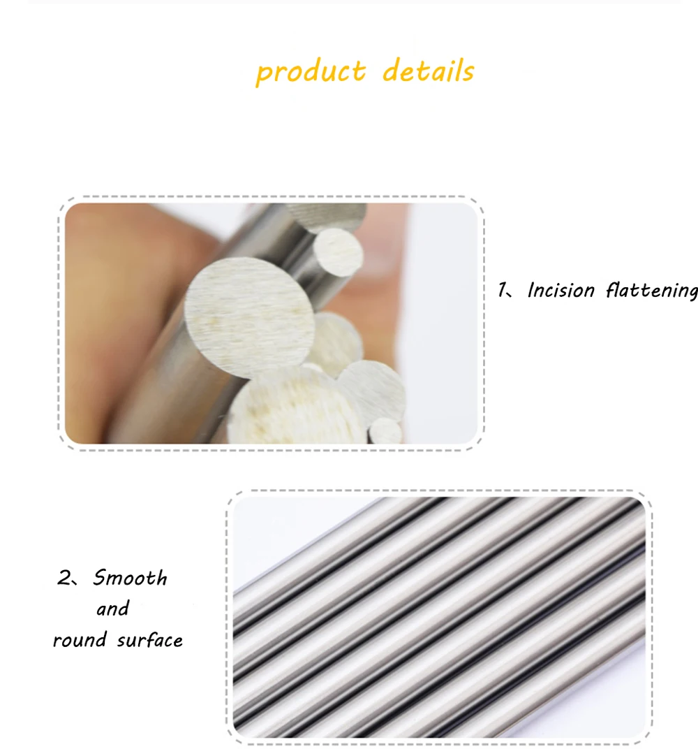 100mm Hss Steel Metric Hardened White Steel Bar Round Bar Round Lathe Tool White Steel Rod Woodworking Carving Knife Straight threaded hand wheels