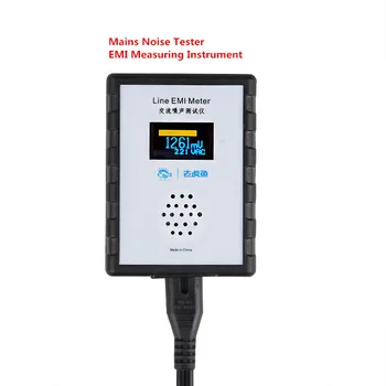

OLED Digital Display Mains Noise Tester EMI Measuring Instrument Broadband AC Power Supply Ripple Analyzer Line EMI Meter Y