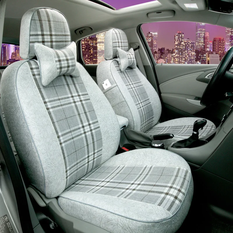 car seat covers cushion customized flax for Ferrari GMC Savana JAGUAR