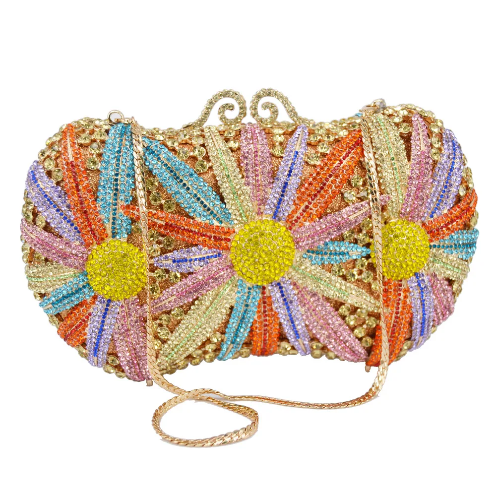 gold gold Fleur Date Sacs j Bal D'embrayage Jour En Cristal Embrayages Femmes Ab Pink d Bourse Designer Dames e Sc769 Mariage Diamant Silver De r purple blue f Soirée green grey Métal red silver m gold Sac k champagne r4pAqr75w