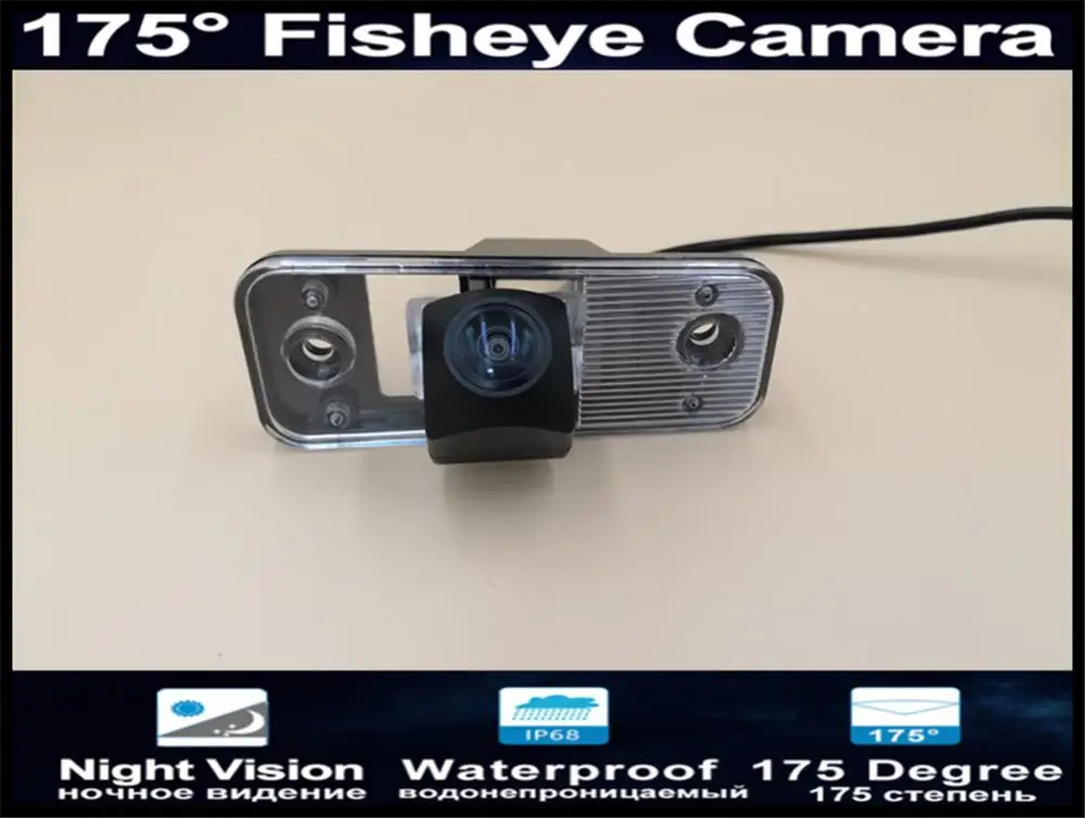 

175 Degree 1080P Fisheye Reverse Camera Parking Car Rear view Camera For Hyundai Azera SantaFe Santa Fe IX45 2009 2010 2011 2012