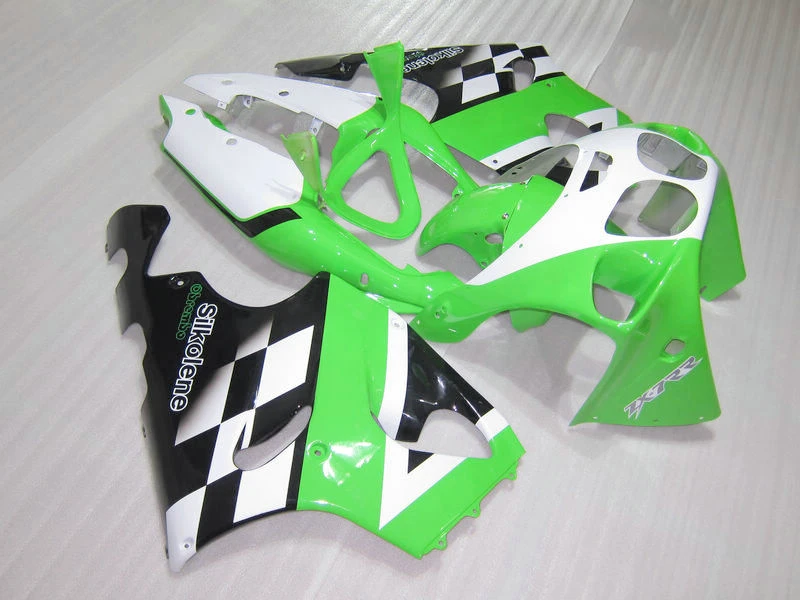 Комплект обтекателей из АБС пластика для Kawasaki ZX 7R 1996 2003 NINJA zx7r 96 97 98 99 00 01 02 03 белый
