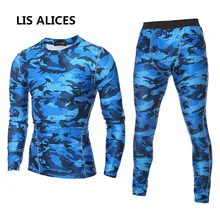 Весенние военные комплекты термобелья мужские быстросохнущие антимикробные стрейч мужские термобелье мужские кальсоны для фитнеса