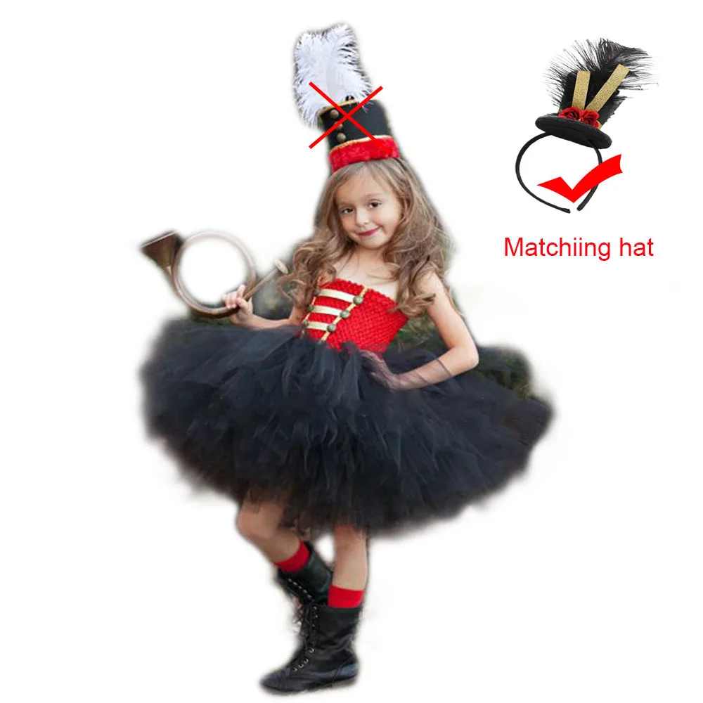 Christmas Party Nutcracker Cosplay Tutu Dress Set for Girls Kids Toy Soldier Halloween Holiday Dress Costume Girl Winter Clothes (9)