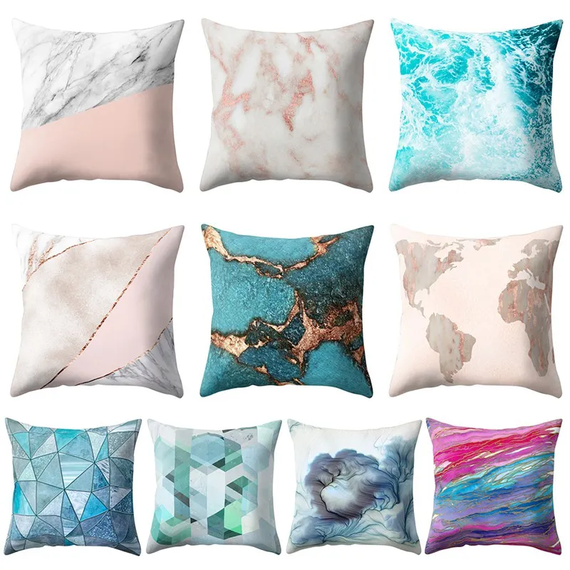 1PC Bohemian Boho ver Derative Pillowcase Floral Cushion Pillow Case 45