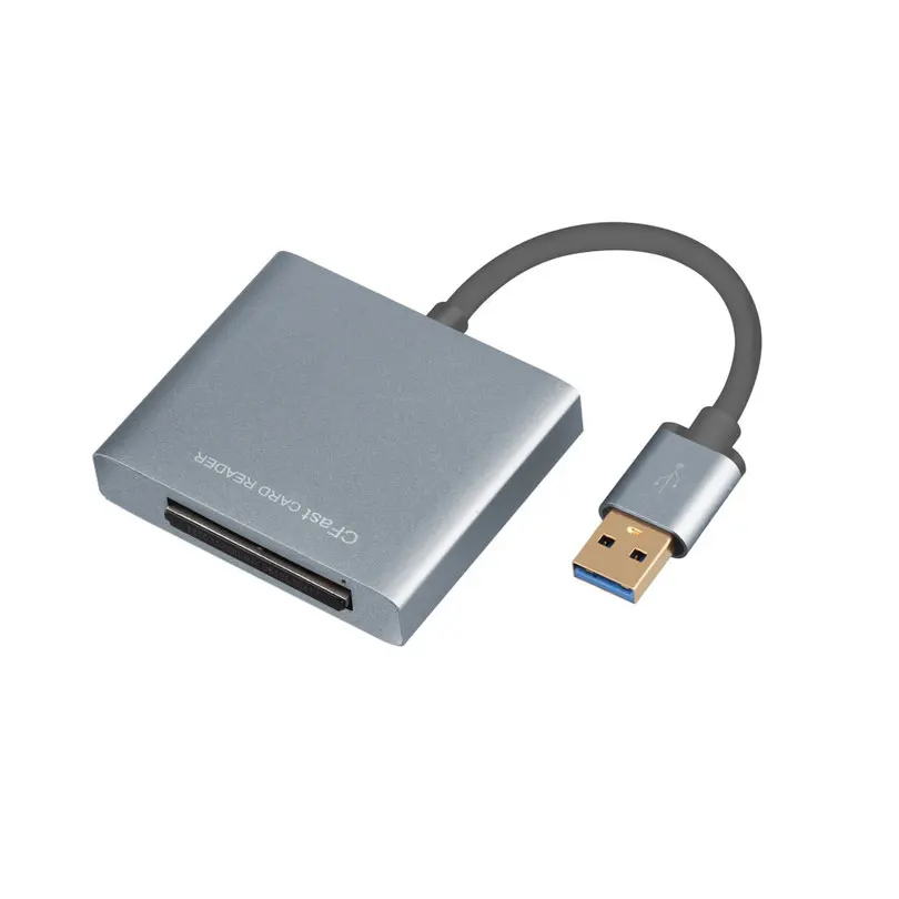 

High Quality 500MB/s CFast 2.0 Card Reader USB 3.0 to CFast Camera Kit For Canon 1DX Mark II C300 Mark II XC10