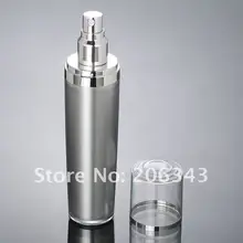 60 мл Серебряная помпа для лосьона бутылка