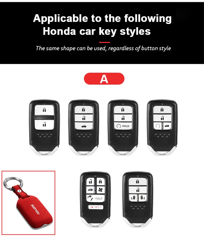 Натуральная кожа оцинкованный Allo Автомобильный ключ чехол для Honda Accord Civic Pilot FIT Vezel Jazz City Odyssey Crosstour jade