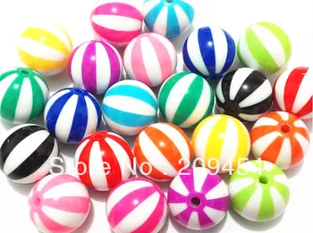 

(Choose Size First) 12mm/16mm/20mm Mixed Color Acrylic Watermelon Beads