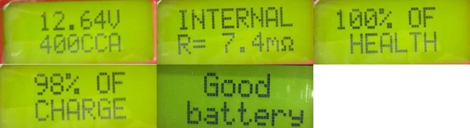 QUICKLYNKS BA101 Automotive 12V Vehicle Battery Tester (4)